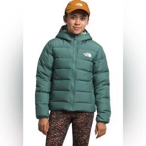 The North Face Girls' Reversible North Down Hooded Jacket